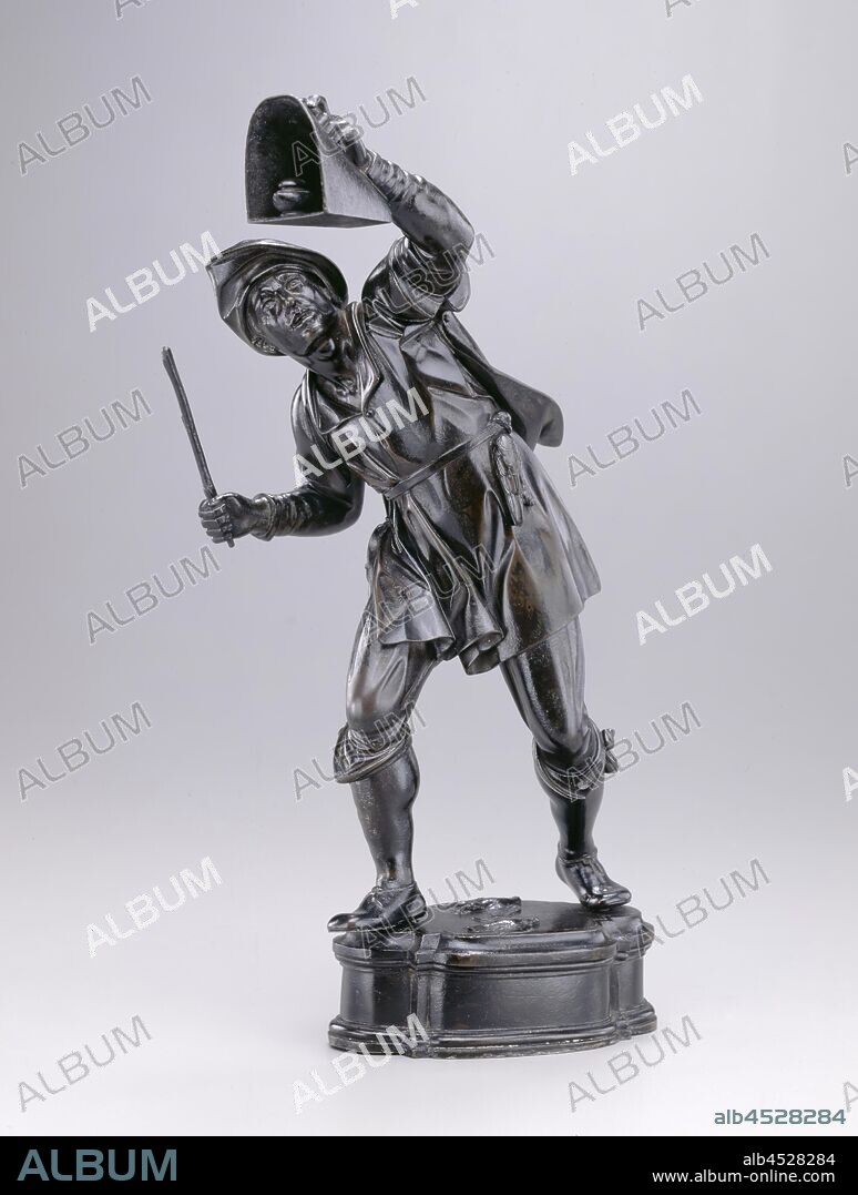 after a model by Giovanni da Bologna, Italian, 1529-1608, Antonio Susini, Italian, 1580-1624, Fowler or Bird Catcher, ca. between 1575 and 1600, bronze, Overall: 14 × 7 × 8 1/2 inches (35.6 × 17.8 × 21.6 cm).