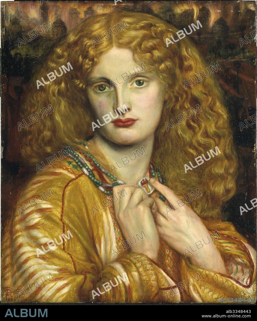 DANTE GABRIEL ROSSETTI. Helen of Troy.