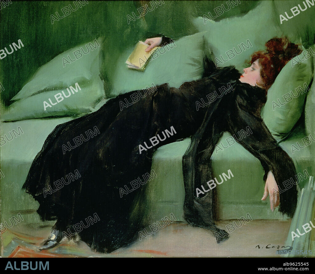 After the ball' by Ramon Casas, 1895.