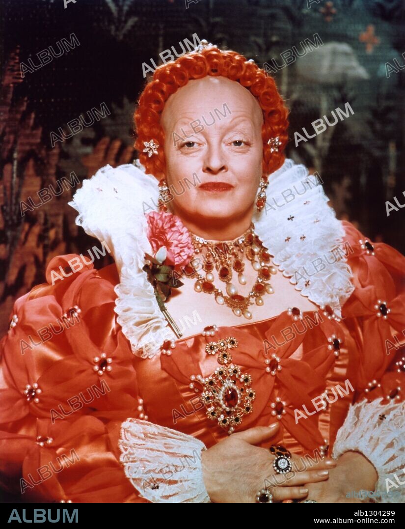 BETTE DAVIS in THE VIRGIN QUEEN, 1955, directed by HENRY KOSTER. Copyright 20TH CENTURY FOX.