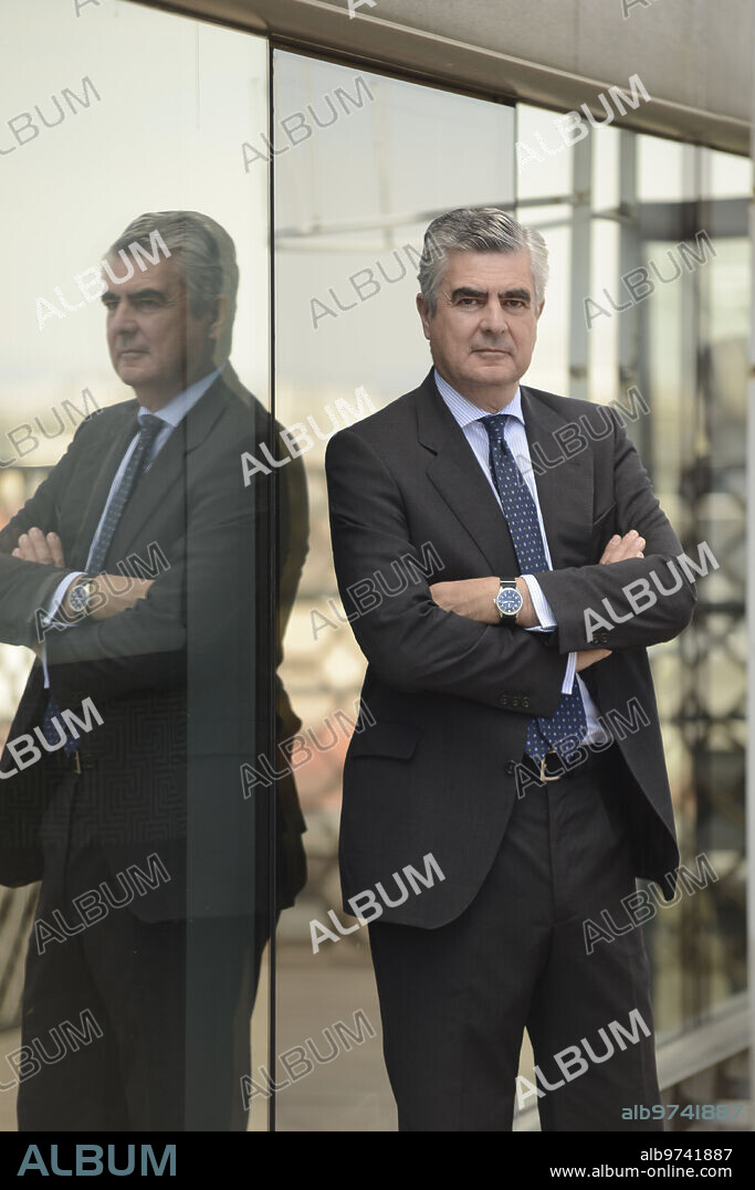 Madrid, 06/09/2016. Interview with Miguel Matossian, head of private banking at Credit Suisse, in the Iberian Peninsula. Photo: Maya Balanya.
