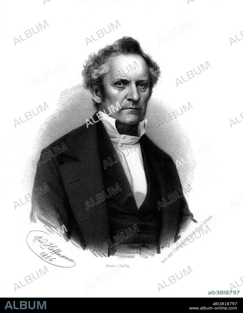 Julius Plucker (July 16, 1801 - May 22, 1868) was a German mathematician and physicist. In 1828 was made professor of mathematics at University of Bonn. In 1836 he changed direction and was made professor of physics. In 1858 he published the first of his classical researches on the action of the magnet on the electric discharge in rarefied gases. He found that the discharge caused a fluorescent glow to form on the glass walls of the vacuum tube, and that the glow could be made to shift by applying an electromagnet to the tube, thus creating a magnetic field. It was later shown that the glow was produced by cathode rays. He made many important discoveries in the spectroscopy of gases. He was the first to use the vacuum tube with the capillary part now called a Geissler tube, by means of which the luminous intensity of feeble electric discharges was raised sufficiently to allow of spectroscopic investigation, In 1865 he returned to the field of geometry and invented what was known as line geometry. In projective geometry, Plucker coordinates refer to a set of homogeneous co-ordinates introduced initially to embed the set of lines in three dimensions as a quadric in five dimensions. He was the recipient of the Copley Medal from the Royal Society in 1866. He died in 1868 at the age of 66.