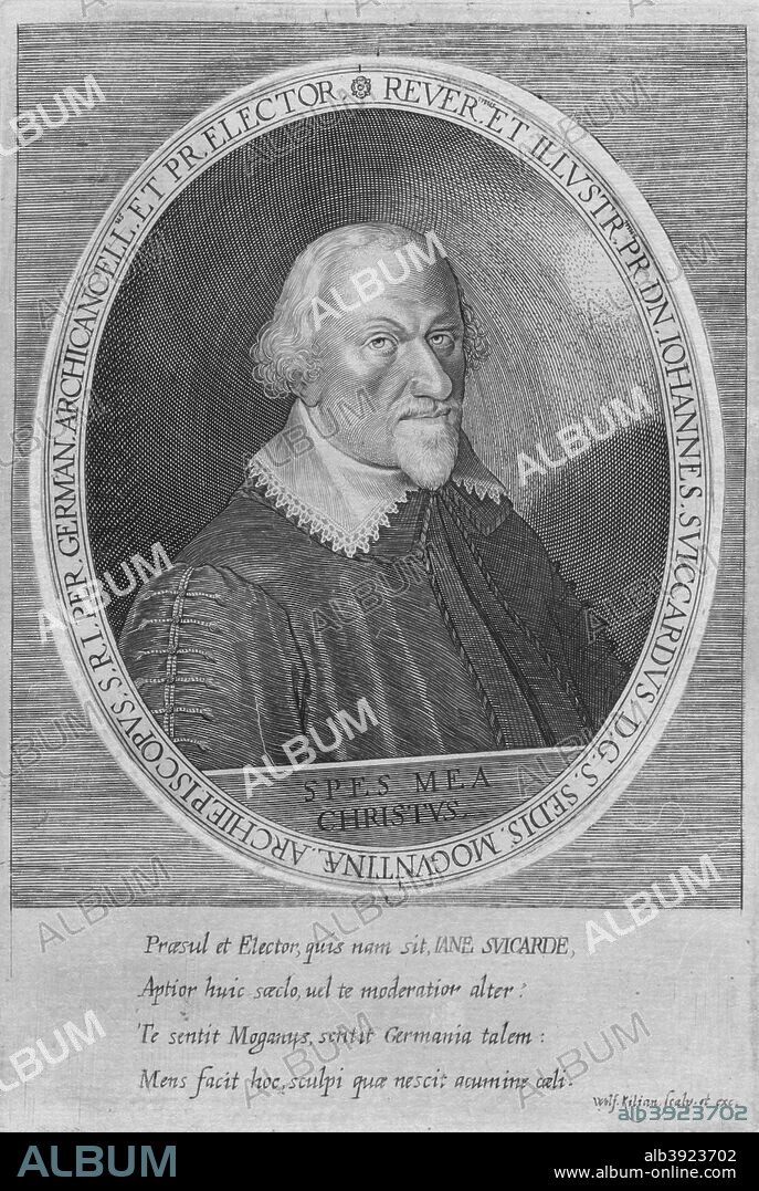 Johann Schweikhard von Kronberg (1553-1626), Archbishop-Elector of Mainz from 1604 to 1626, c1626.