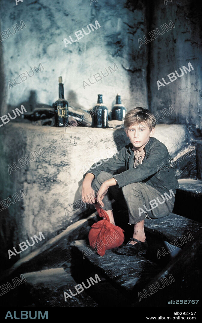 JOHN HOWARD DAVIES dans OLIVER TWIST, 1948, réalisé par DAVID LEAN. Copyright CINEGUILD/RANK.