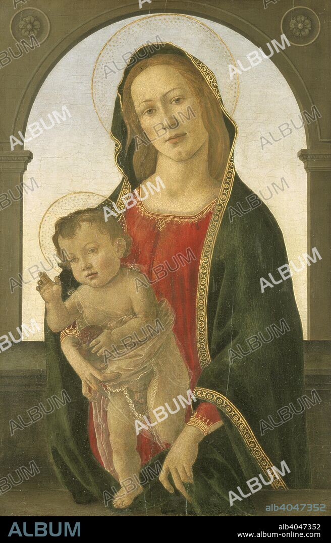 'Virgin and child with a pomegranate', c1488.