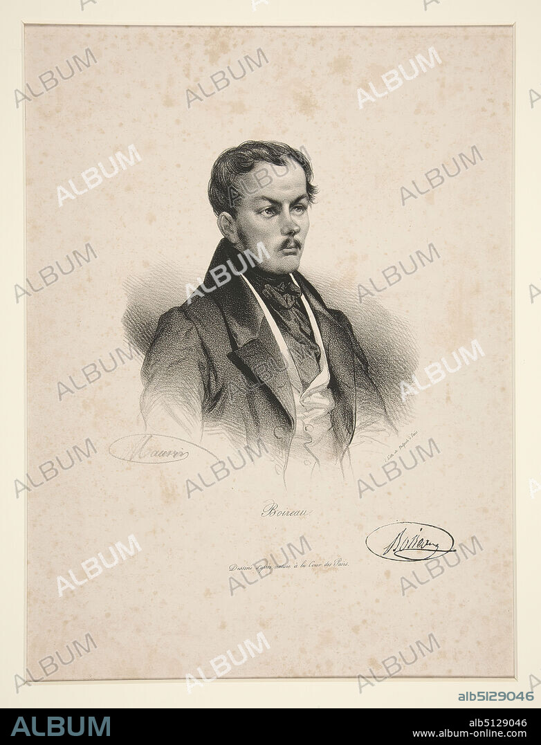 Artist: Nicolas-Eustache Maurin, French, 17991850, Boireau, Lithograph, sheet: 32 × 24.5 cm (12 5/8 × 9 5/8 in.), French, 19th century, Works on Paper - Prints.