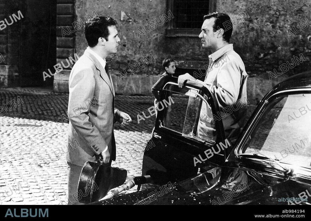 FRANCISCO RABAL in SARANNO UOMINI, 1957, directed by SILVIO SIANO. Copyright FLORA FILMS.