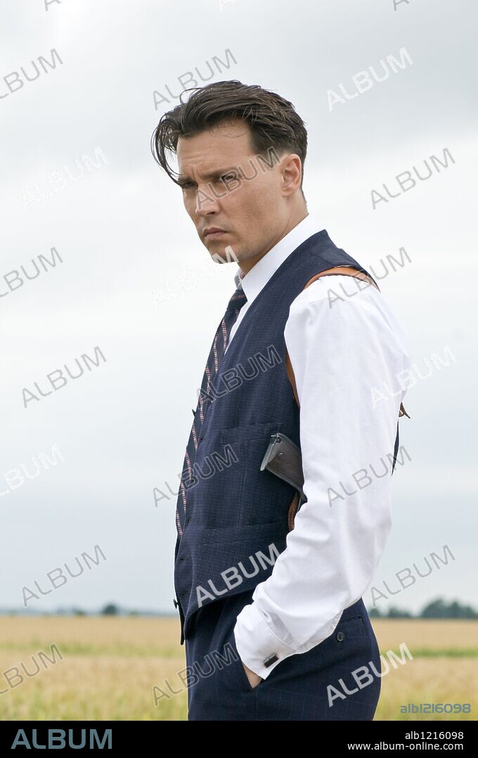 JOHNNY DEPP in PUBLIC ENEMIES, 2009, unter der Regie von MICHAEL MANN. Copyright TRIBECA PRODUCTIONS.