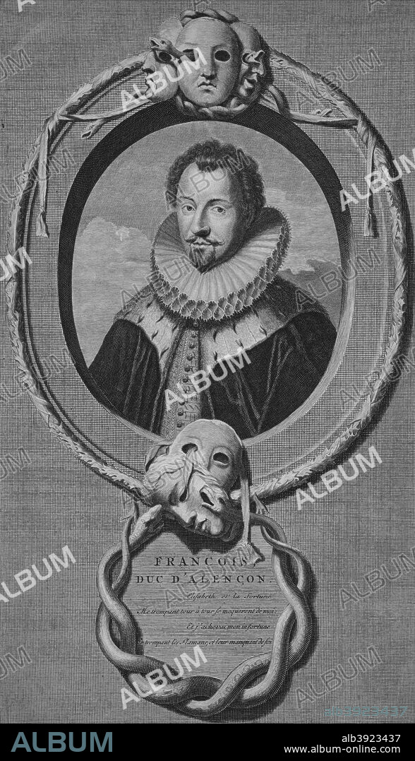 'Francois Duc D'Alencon', c1900. Francis, Duke of Anjou and Alençon (1555-1584), youngest son of Henry II of France and Catherine de' Medici.