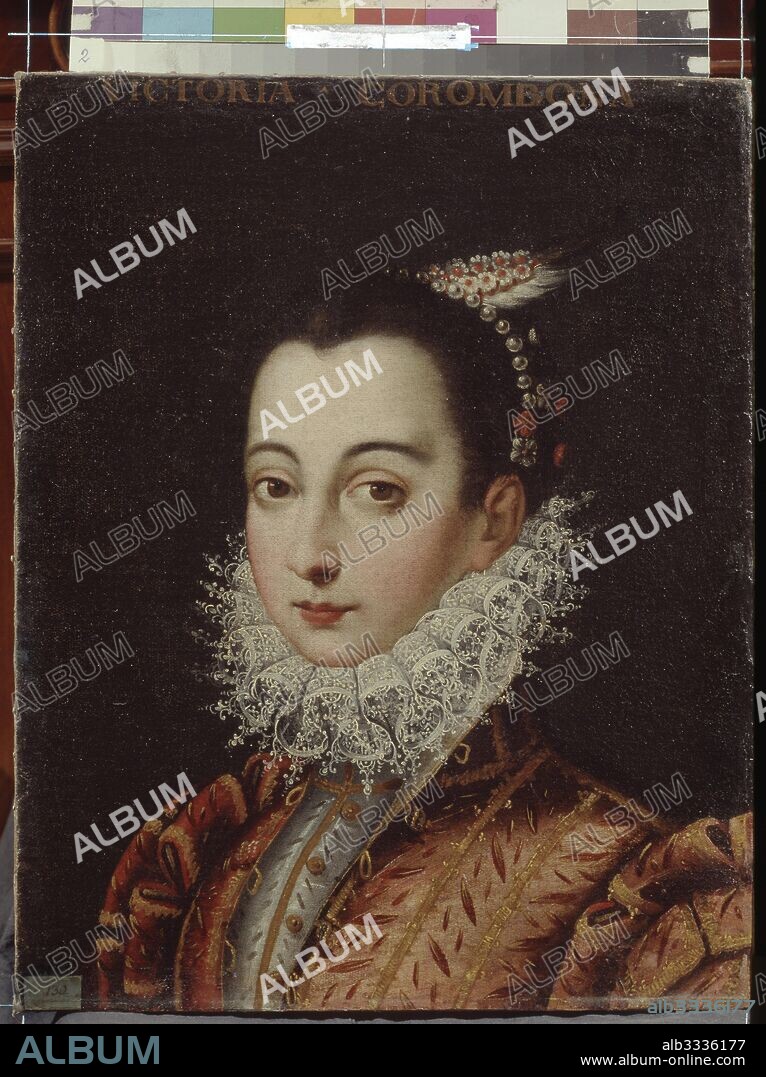 SCIPIONE PULZONE. Portrait of Vittoria Accoramboni (1557-1585).
