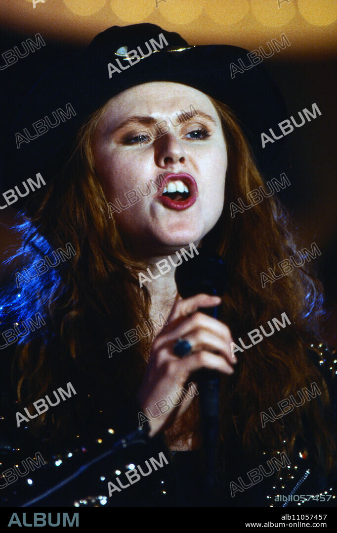 T'Pau, British pop band with singer Carol Decker, Germany 1988. British pop band "T'Pau" with their singer Carol Decker, Germany 1988.
