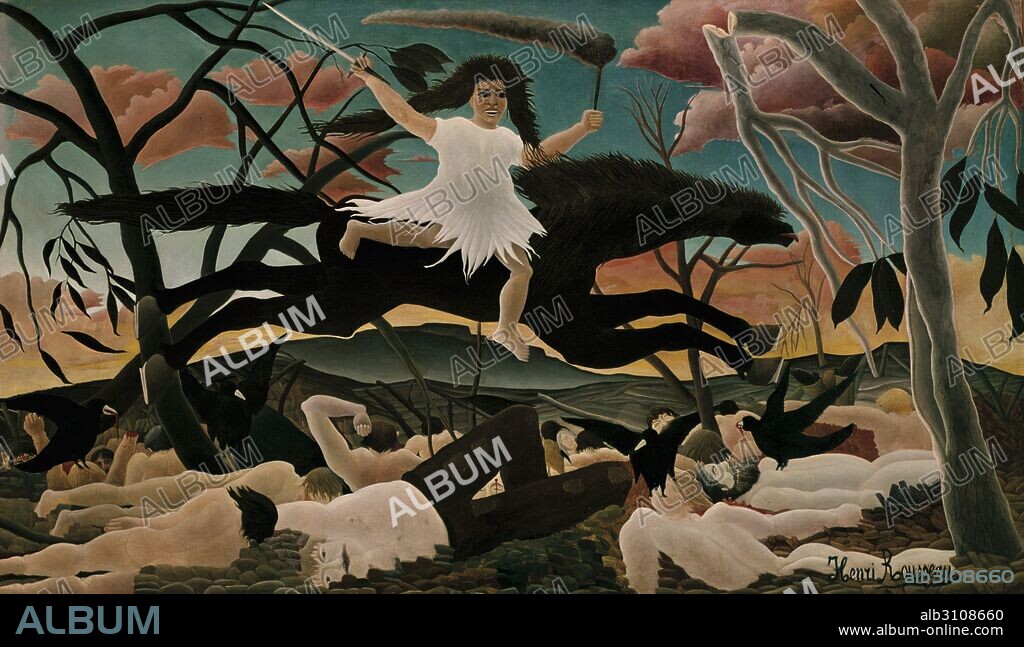 HENRI ROUSSEAU. La Guerra/1894.