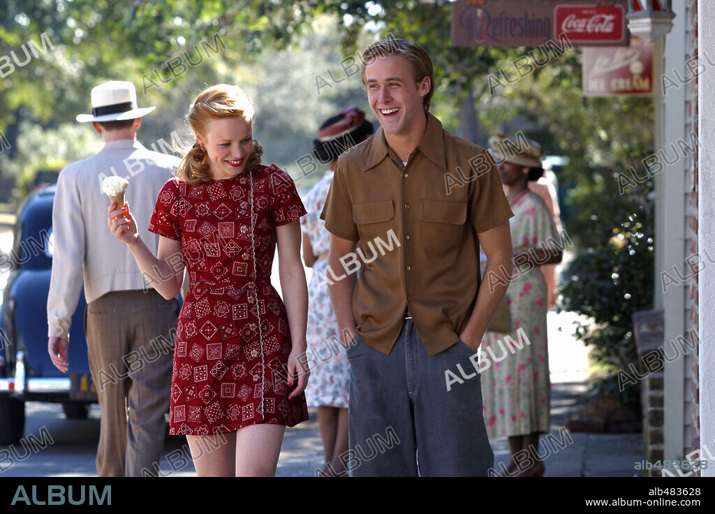 RACHEL MCADAMS y RYAN GOSLING en EL DIARIO DE NOA, 2004 (THE NOTEBOOK), dirigida por NICK CASSAVETES. Copyright NEW LINE CINEMA / MOSELEY, MELISSA.