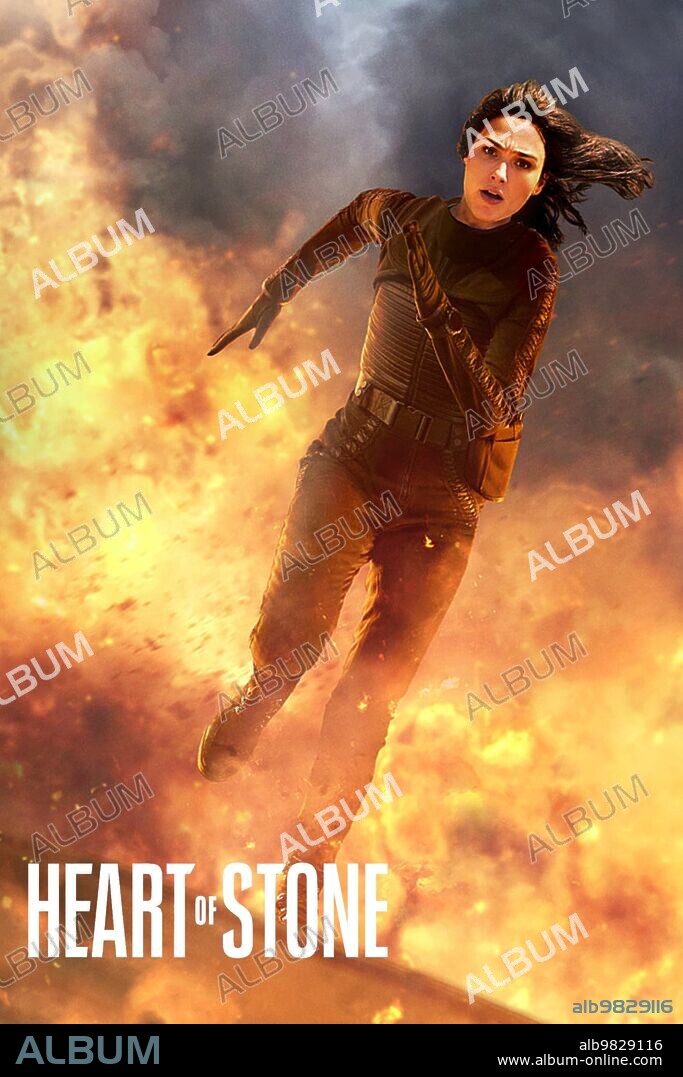 Poster de AGENTE STONE, 2023 (HEART OF STONE), dirigida por TOM HARPER. Copyright Skydance Productions.