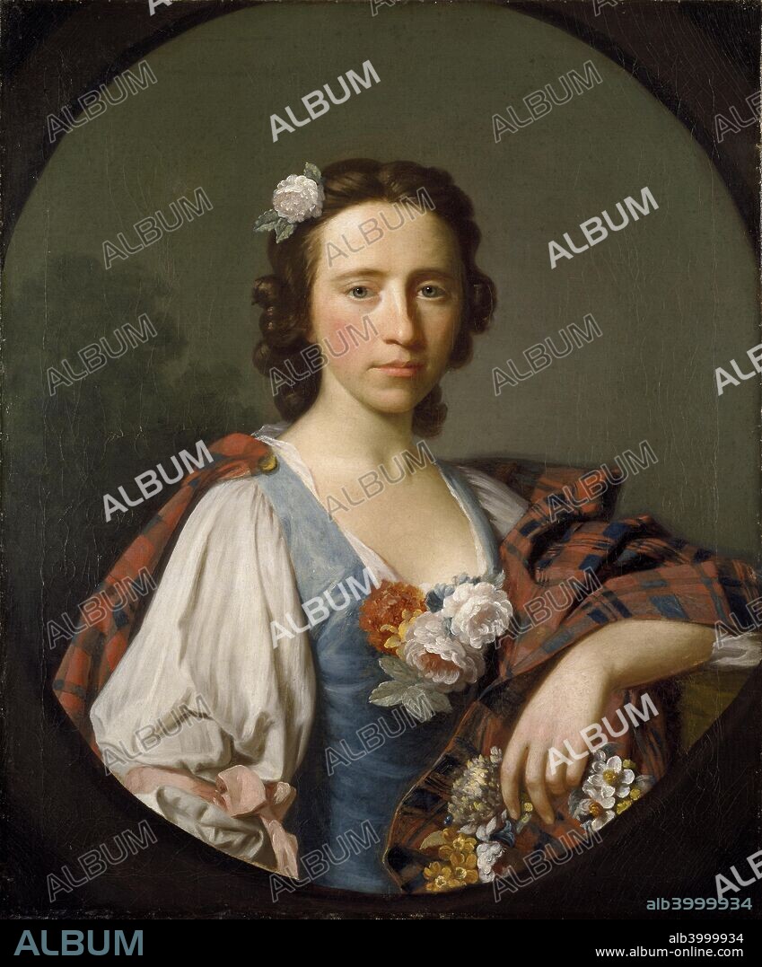 Flora MacDonald, 1749. Dimensions: height x width x depth: 74 x 61 cm.