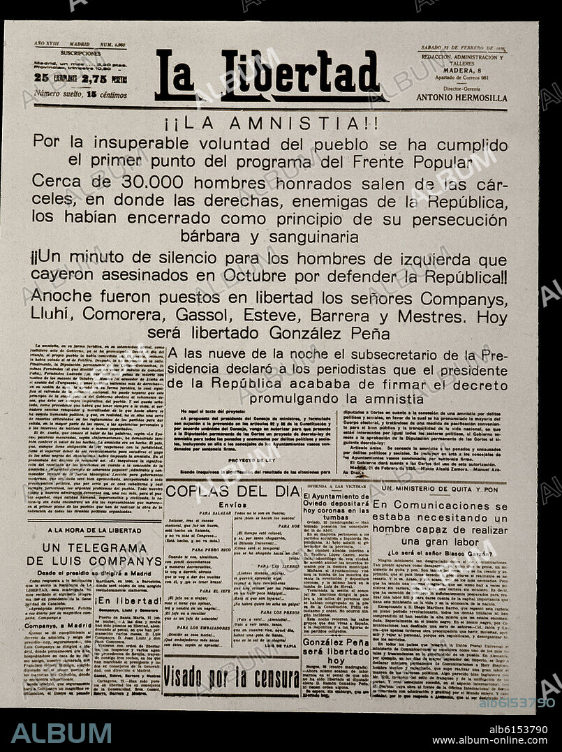 PERIODICO LA LIBERTAD.