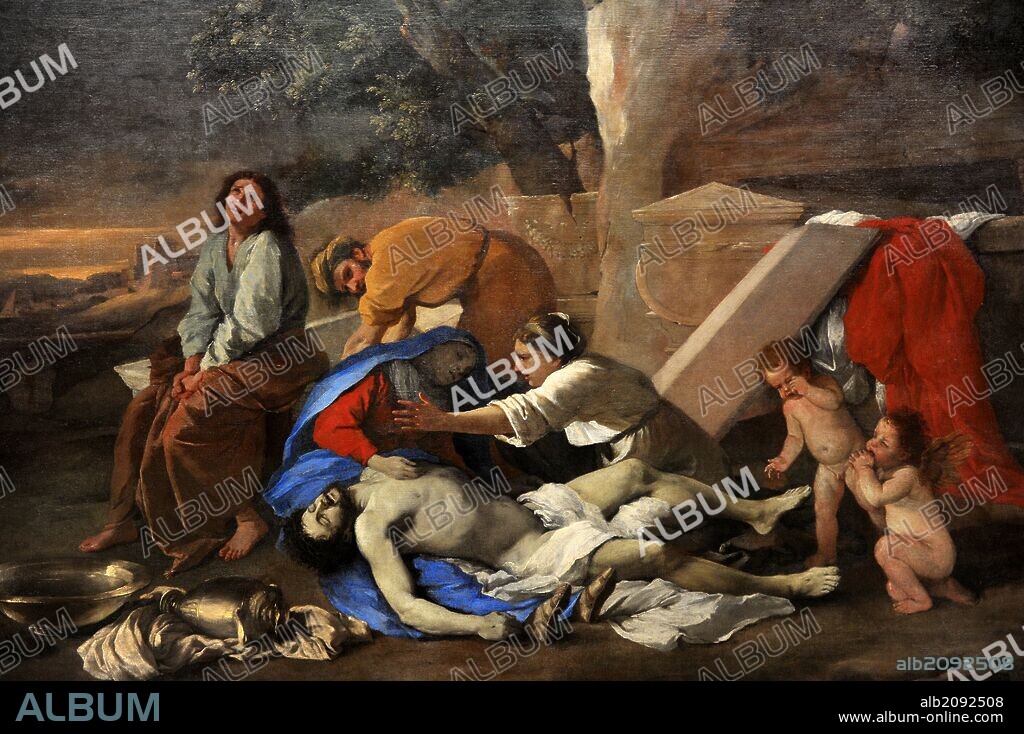 Nicolas Poussin (1594-1665). French painter. Lamentation of