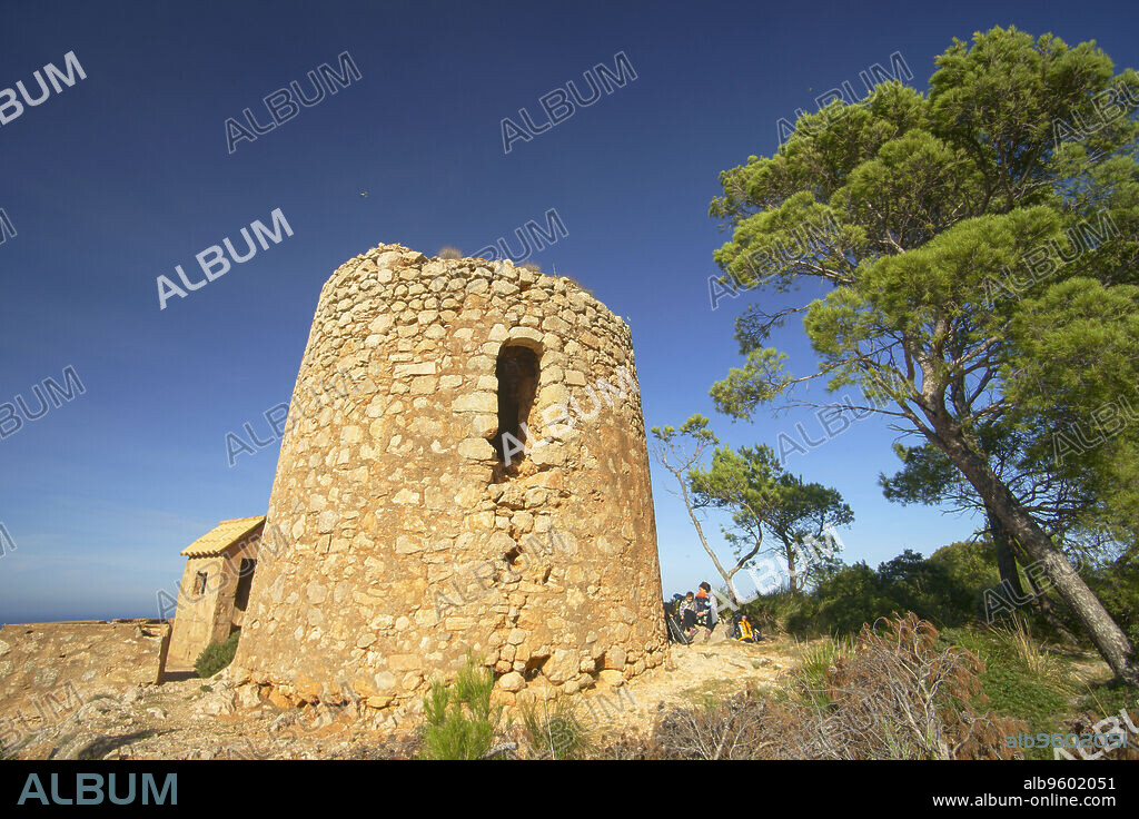 Sa Torre Nova (16th century). Estellencs. Tramuntana. Mallorca. Balearic Islands. Spain.