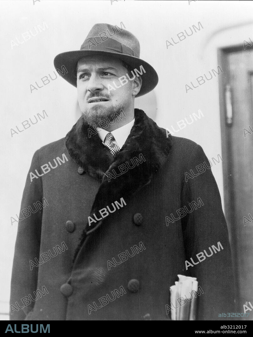 Photograph of Italo Balbo (1896-1940), Italian Fascist, Blackshirt leader. Dated 20th Century.