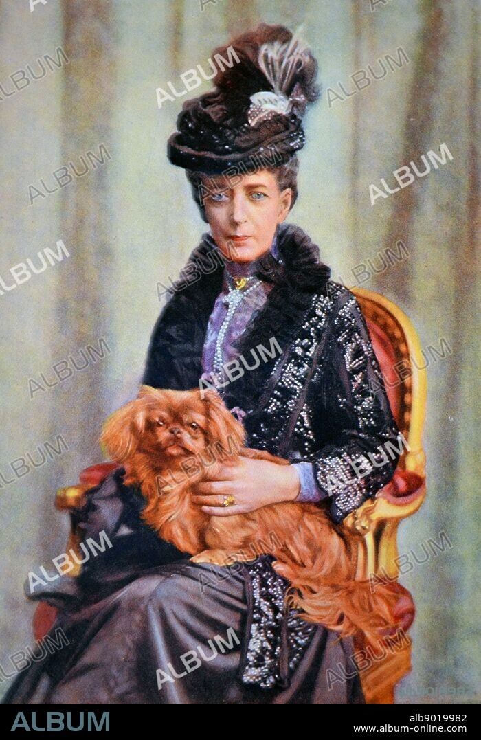 Alexandra of Denmark (1844 20 November 1925) was Queen of the United Kingdom and Empress of India as the wife of King-Emperor Edward VII.