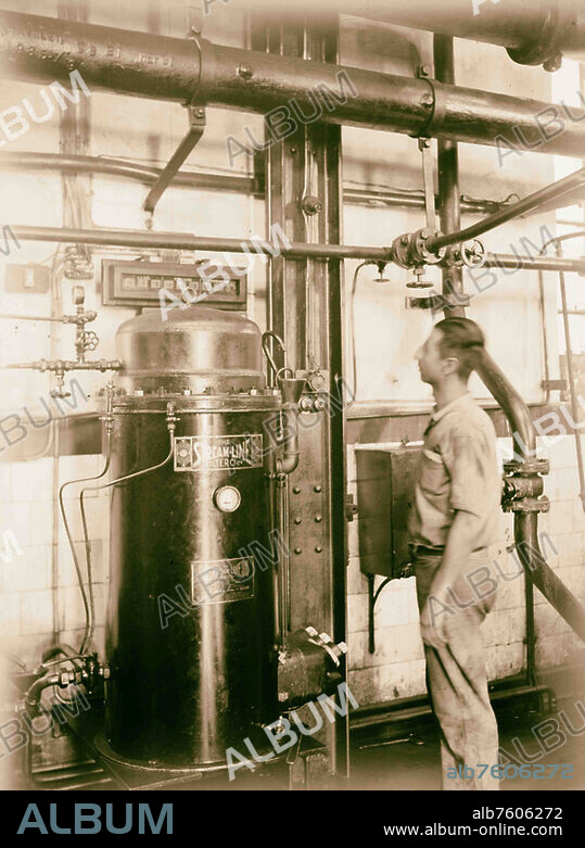 Electrical installation. Jerusalem or Tel Aviv?. 1920, Israel, Tel Aviv.