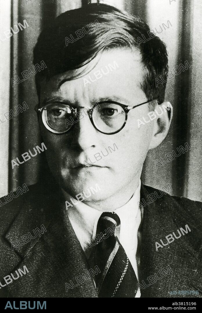 Dmitri Dmitriyevich Shostakovich (September 25, 1906 - August 9, 1975) was a Soviet Russian composer and pianist and a prominent figure of 20th century music. His orchestral works include 15 symphonies and six concerti. His chamber output includes 15 string quartets, a piano quintet, two piano trios, and two pieces for string octet. His piano works include two solo sonatas, an early set of preludes, and a later set of 24 preludes and fugues. Other works include three operas, several song cycles, ballets, and a substantial quantity of film music. He achieved fame in the Soviet Union under the patronage of Soviet chief of staff Mikhail Tukhachevsky, but later had a complex and difficult relationship with the government. In later life, Shostakovich suffered from chronic ill health, but he resisted giving up cigarettes and vodka. Beginning in 1958 he suffered from a debilitating condition that particularly affected his right hand, eventually forcing him to give up piano playing: in 1965 it was diagnosed as polio. He died of lung cancer in 1975 at the age of 68.