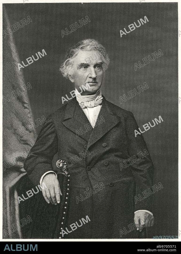 Justus von Liebig (1803-73), German Chemist, Considered the Founder of Organic Chemistry, Portrait.