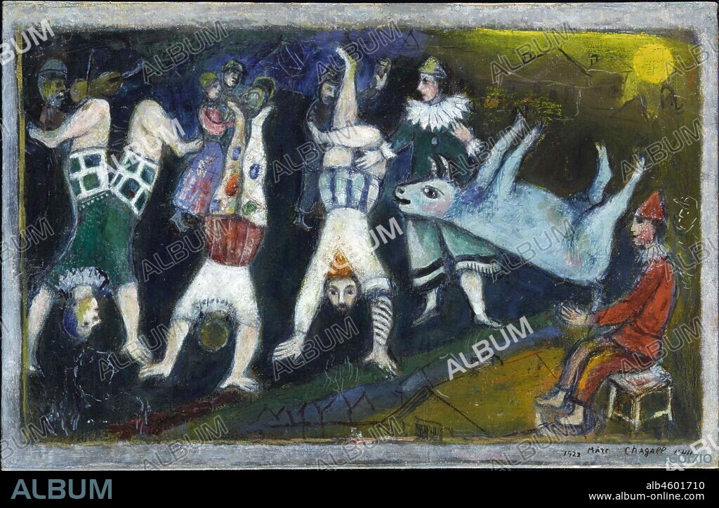 MARC CHAGALL. Le cirque.
