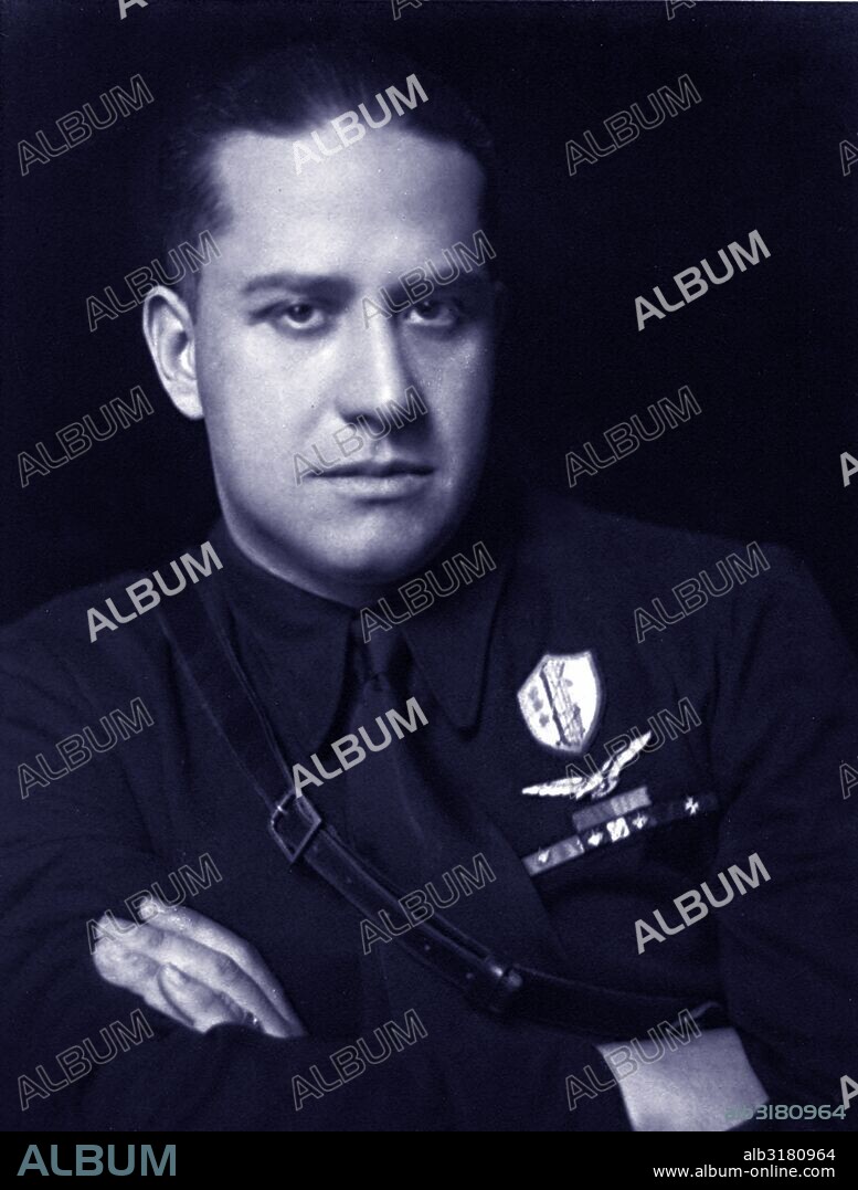 Count Gian Galeazzo Ciano, (1903 – 11 January 1944), Foreign Minister of Fascist Italy from 1936 until 1943 and Benito Mussolini's son-in-law. On 11 January 1944, Count Ciano was shot by firing squad at the behest of his father-in-law, Mussolini.