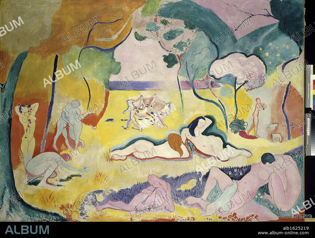 Study for the Joy of Life by Henri Matisse, 1906, 1869-1954, USA, Pennsylvania, Merion, Barnes Foundation.