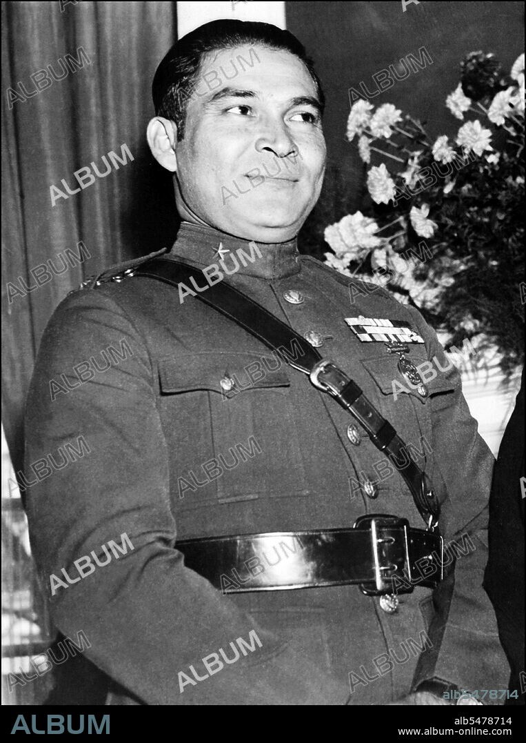Fulgencio Batista y Zaldívar (January 16, 1901 – August 6, 1973) was a Cuban President, dictator, and military leader closely aligned with and supported by the United States. He served as the leader of Cuba from 1933 to 1944 and from 1952 to 1959, before being overthrown as a result of the Cuban Revolution.