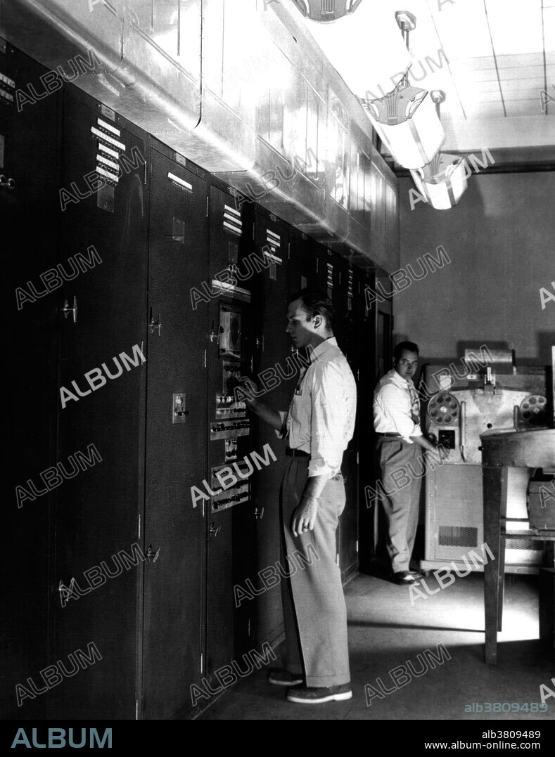 EDVAC (Electronic Discrete Variable Automatic Computer), one of the earliest electronic computers, installed at the US Army's Ballistics Research Laboratory. It was preceded by the ENIAC and succeeded by the BRLESC.