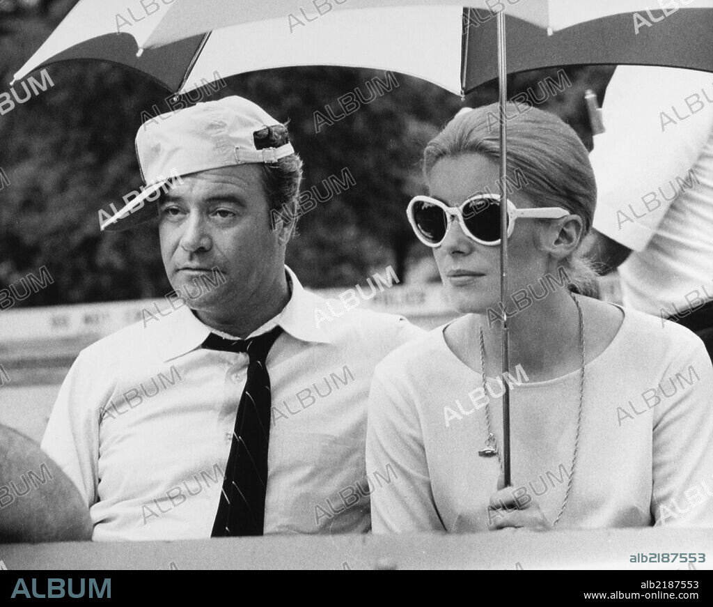 CATHERINE DENEUVE and JACK LEMMON in THE APRIL FOOLS, 1969, directed by STUART ROSENBERG. Copyright NATIONAL GENERAL PICTURES.