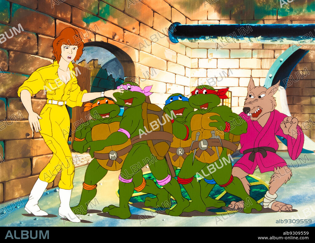 TEENAGE MUTANT NINJA TURTLES, 1987, directed by BILL WOLF. Copyright Murakami Wolf Swenson.