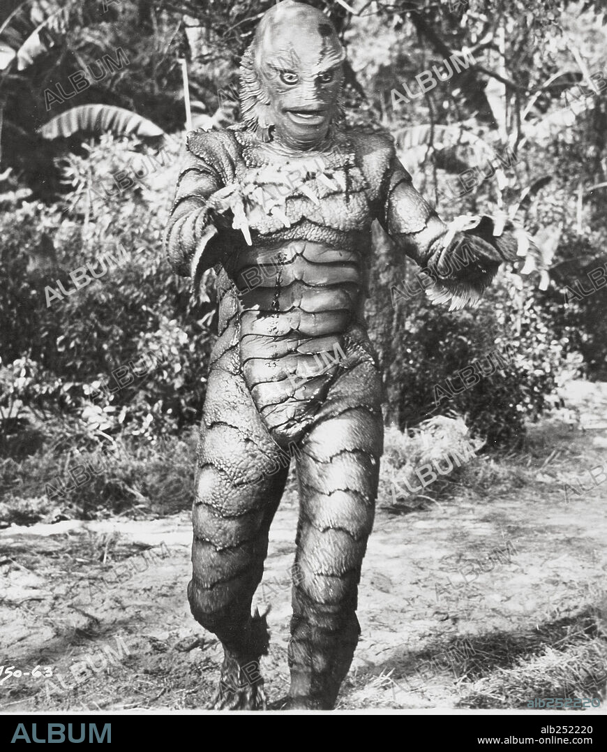 LA VENGANZA DEL HOMBRE MONSTRUO, 1955 (REVENGE OF THE CREATURE), dirigida por JACK ARNOLD. Copyright UNIVERSAL PICTURES.