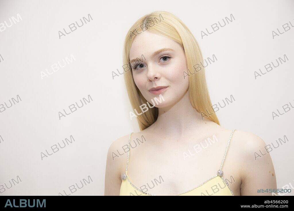ELLE FANNING. January 17, 2020, Hollywood, California, USA: Actress ELLE FANNING promotes the TV series 'The Great' in Hollywood. 17/01/2020