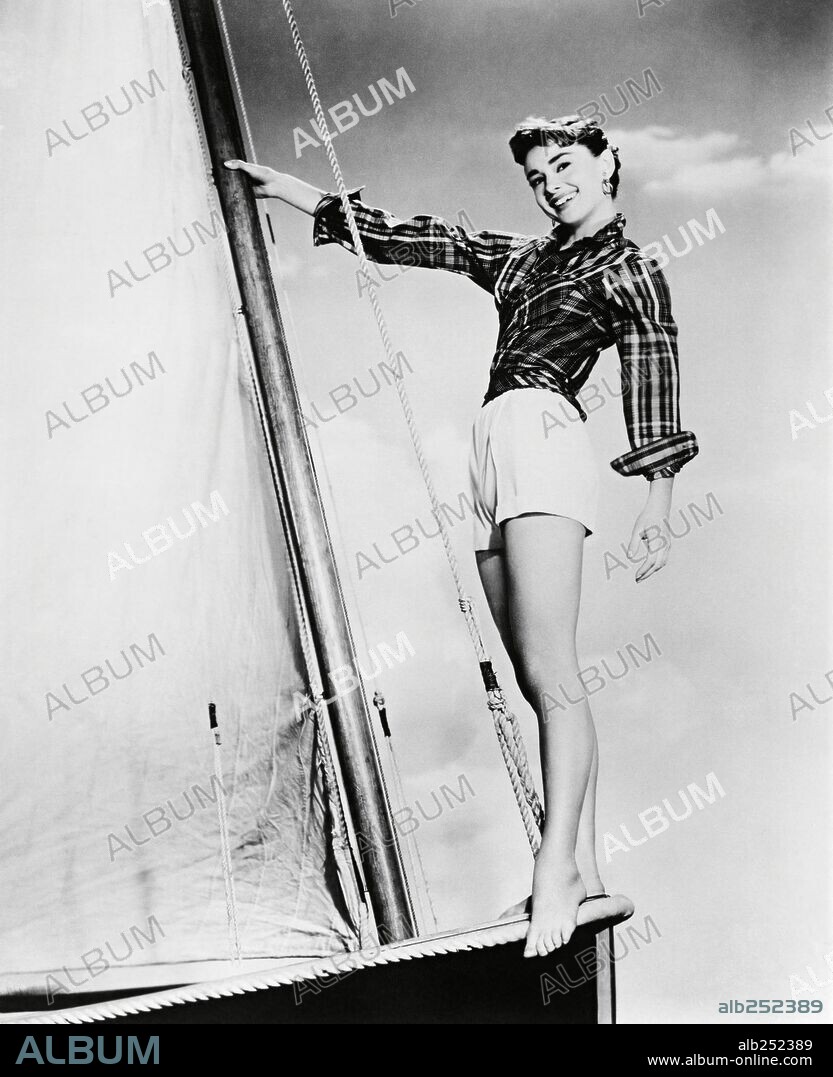 AUDREY HEPBURN dans SABRINA, 1954, réalisé par BILLY WILDER. Copyright PARAMOUNT PICTURES.