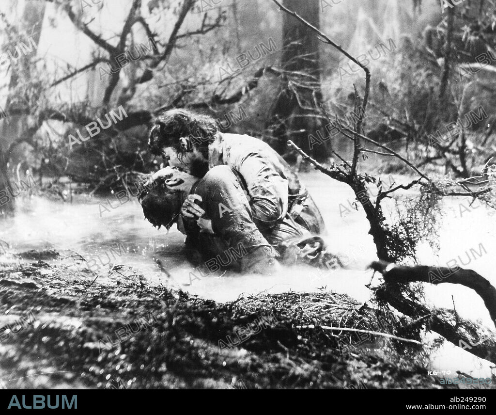 CHARLTON HESTON und JENNIFER JONES in RUBY GENTRY, 1952, unter der Regie von KING VIDOR. Copyright 20TH CENTURY FOX.