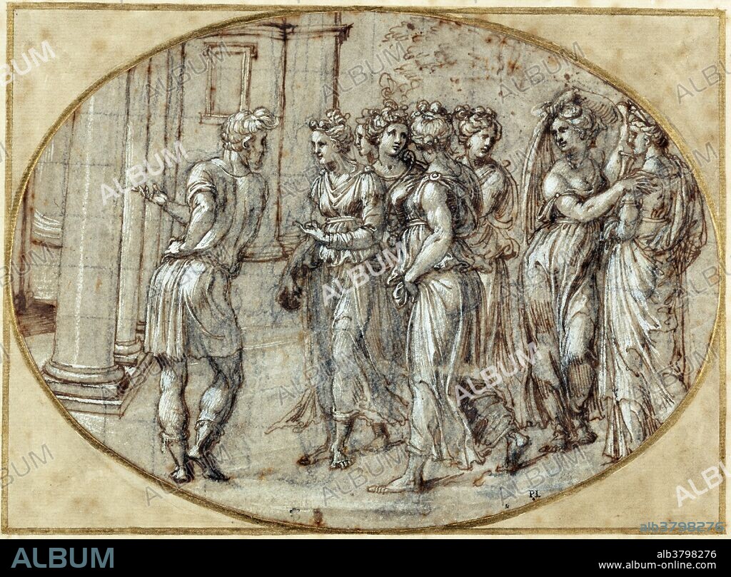 Trojan War, Odysseus and Daughters of Lycomedes