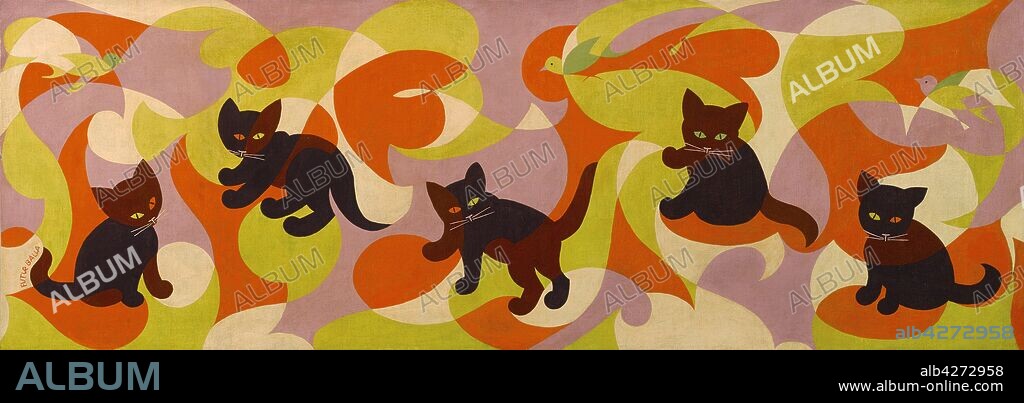GIACOMO BALLA. Canaringatti - Gatti futuristi.