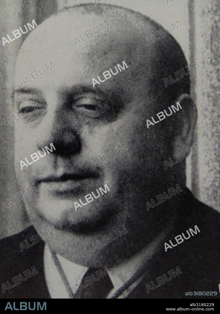 Indalecio Prieto Tuero (1883 – 1962) Spanish politician, a minister and one of the leading figures of the Spanish Socialist Workers' Party (PSOE) in the years before and during the Second Spanish Republic.