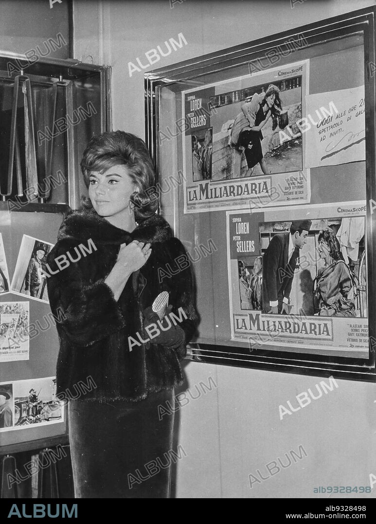 Sylva Koscina, The Millionairess, 1960.