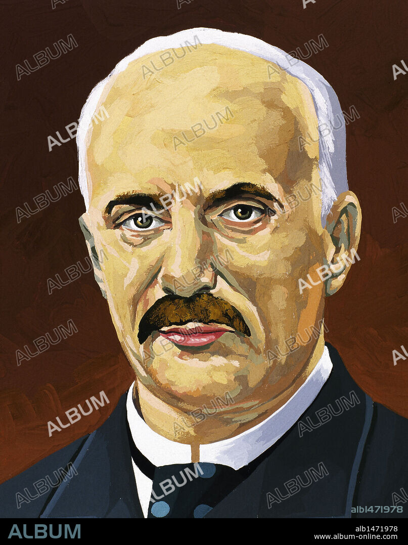 ANNENKOFF, Miguel (1826-1899). Russian General. He was the creator of Transcarpiano and Siberian railways.