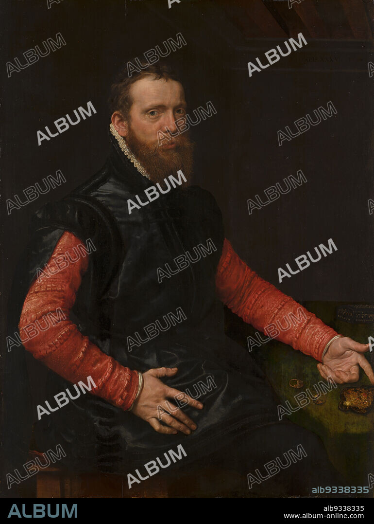 Portrait of Steven van Herwijck c. 1530-1565 / 67, Anthonis Mor van Dashorst, 1564.