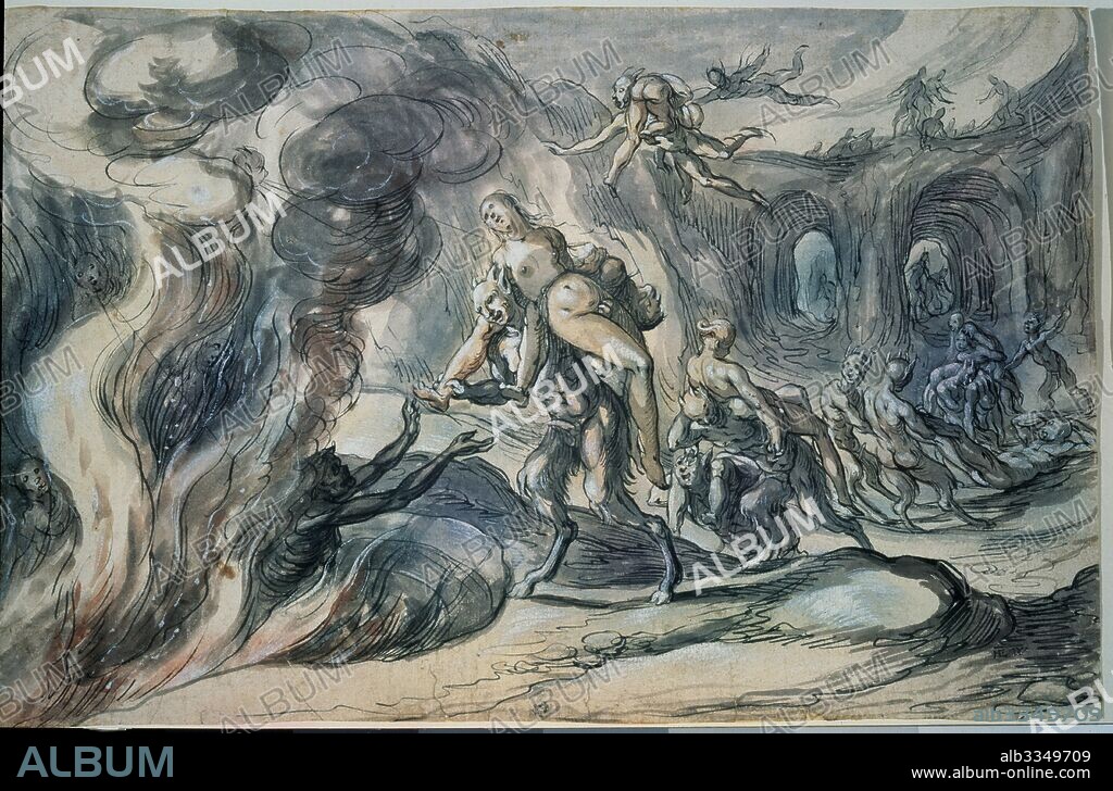 HERMANN WEYER. Eurydice in the Hell.