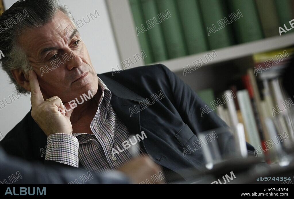 Madrid 04/17/2010 interview with the former treasurer of the PP Luis Barcenas photo Jaime Garcia Archdc.