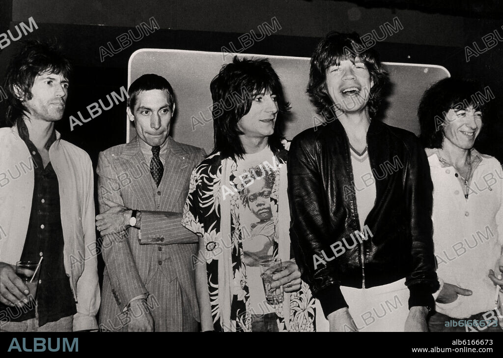 LOS ROLLING STONE - GRUPO MUSICAL - FOTOGRAFIA SIGLO XX.