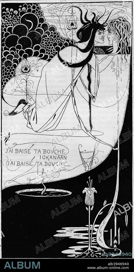 'The Climax', c1893. An illustration for Oscar Wilde's Salome. From The Studio Volume 1 [London Offices of the Studio, London, 1893].