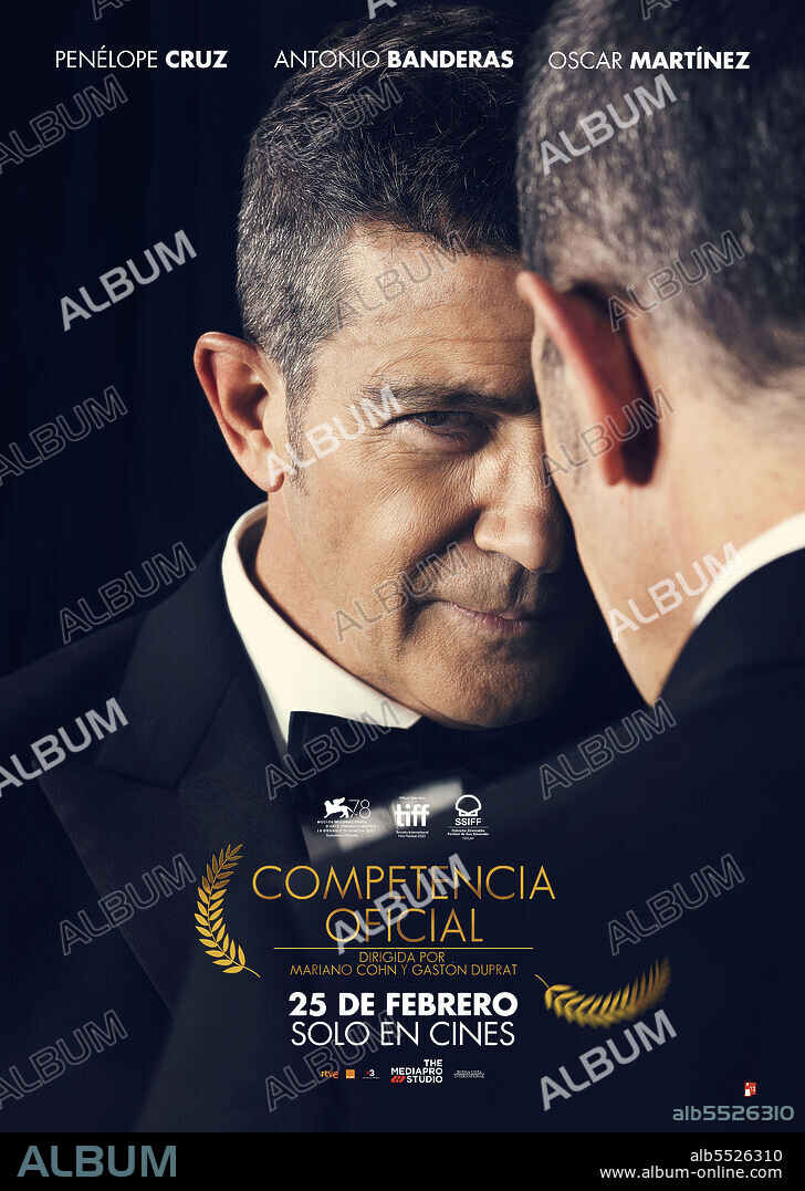 ANTONIO BANDERAS in OFFICIAL COMPETITION, 2021 (COMPETENCIA OFICIAL), directed by GASTON DUPRAT and MARIANO COHN. Copyright The MediaPro Studio.