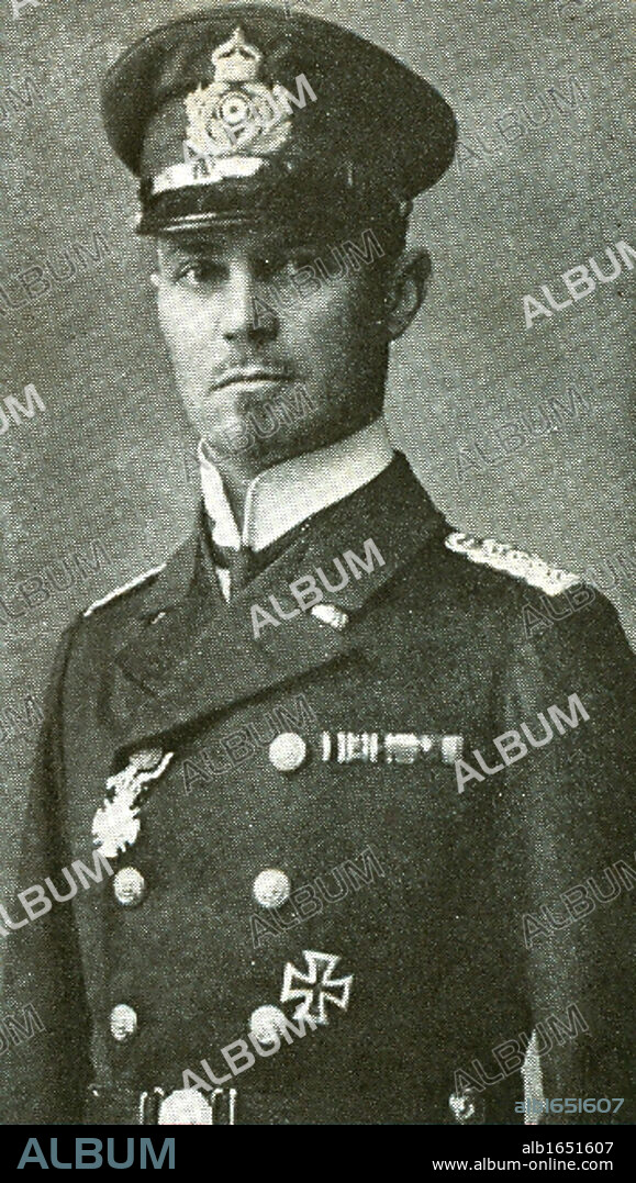 Herman Erhardt (1881-1971) Commander of Second Marine Brigade of the Freikorps, the Erhardt Brigade, who on the orders of General Luttwitz, led his troops in Berlin in the Kapp-Luttwitz Putsch against the Weimar Republic in March 1920.